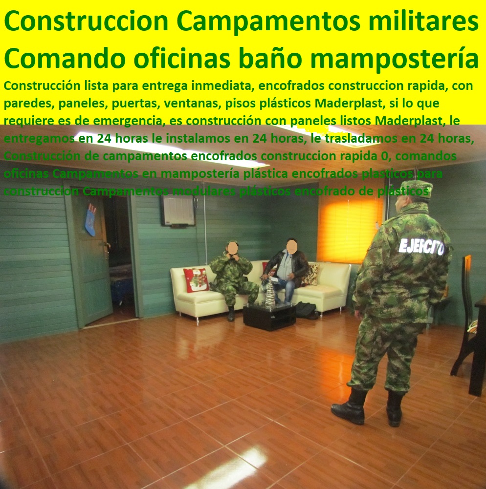 Campamentos salas de crisis cuarto telecomunicaciones oficina salon logística 0 como hacer campamento militar policial civil turístico 0 Foto de Campamento plástico Maderplast 0 Baños Cocina Dormitorios Comedor Deposito Comando 0 Campamentos salas de crisis cuarto telecomunicaciones oficina salon logística 0 como hacer campamento militar policial civil turístico 0 Foto de Campamento plástico Maderplast 0 Baños Cocina Dormitorios Comedor Deposito Comando 0